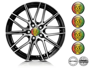 Rim Stickers Tuning Radiant Flow Vector
